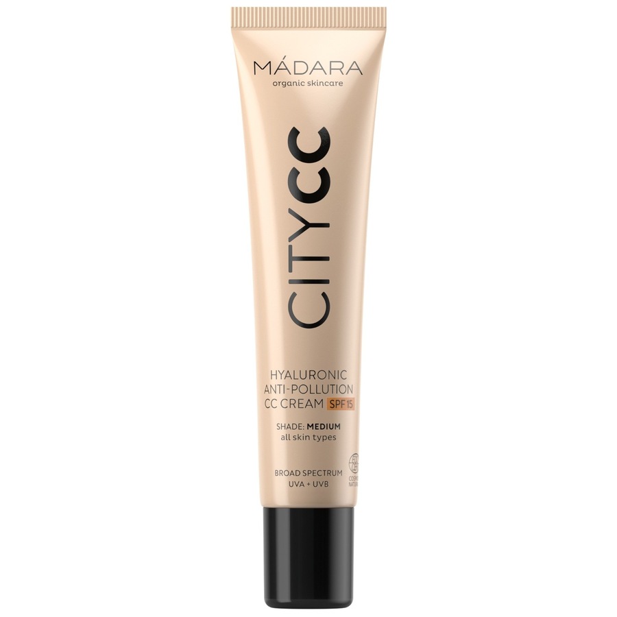 Madara City CC CITYCC Hyaluronic Anti-Pollution SPF15 Kremy BB i CC 40 ml MEDIUM