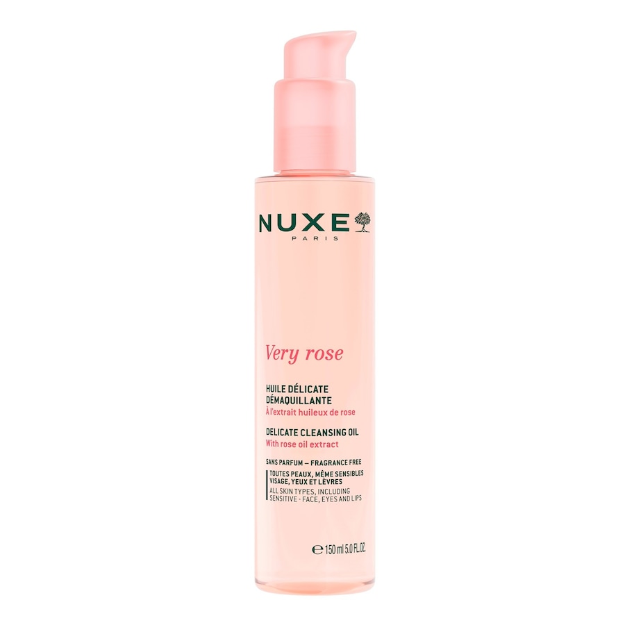 NUXE Very Rose DELIKATNY OLEJEK DO DEMAKIJAŻU Olejki do twarzy 150 ml