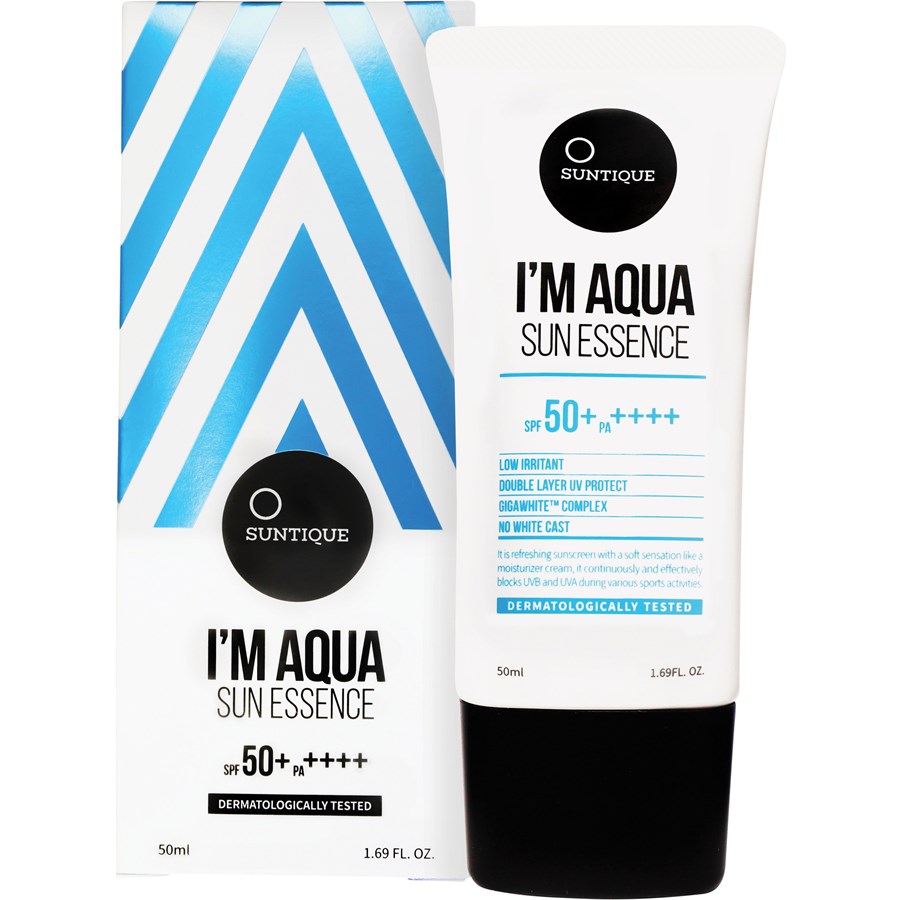 Suntique I´m Aqua Sun Essence Ochrona przeciwsłoneczna 50 ml Damski
