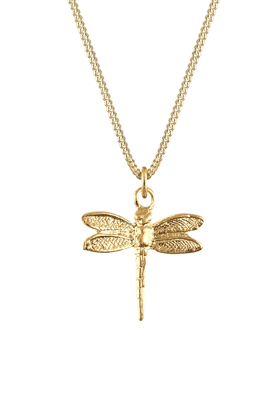 Elli Damska pancerka ważka zawieszka filigranowa w srebrze 925 Sterling Silver Naszyjniki 1 ct Damski