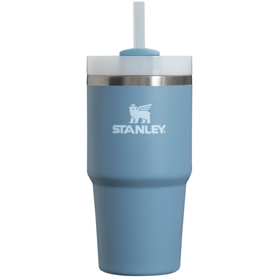 Stanley Kubek ze słomką - 0,6L - THE QUENCHER H2.0 FLOWSTATE™ TUMBLER Butelki 1 ct Szary