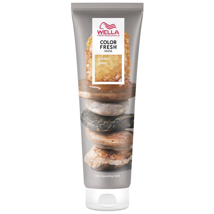 Wella Wella Professionals Color Fresh, koloryzująca maska do włosów golden gloss Maski do włosów 150 ml Jasnobrązowy