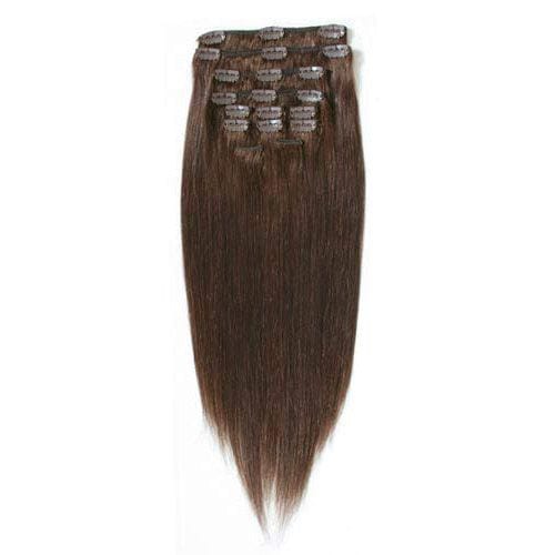 Fashiongirl Fashiongirl Przedłużenie włosów Clip-in #60 Platynowy blond - 65 cm Przedłużanie włosów 1 ct Czarny