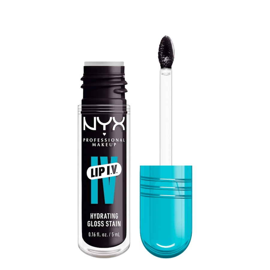 NYX Professional Makeup Lip IV Hydrating Gloss Stain - Nawilżająco-Pigmentujący Błyszczyk do Ust Błyszczyki 5 ml 16 - GRAPE GUSHIN'