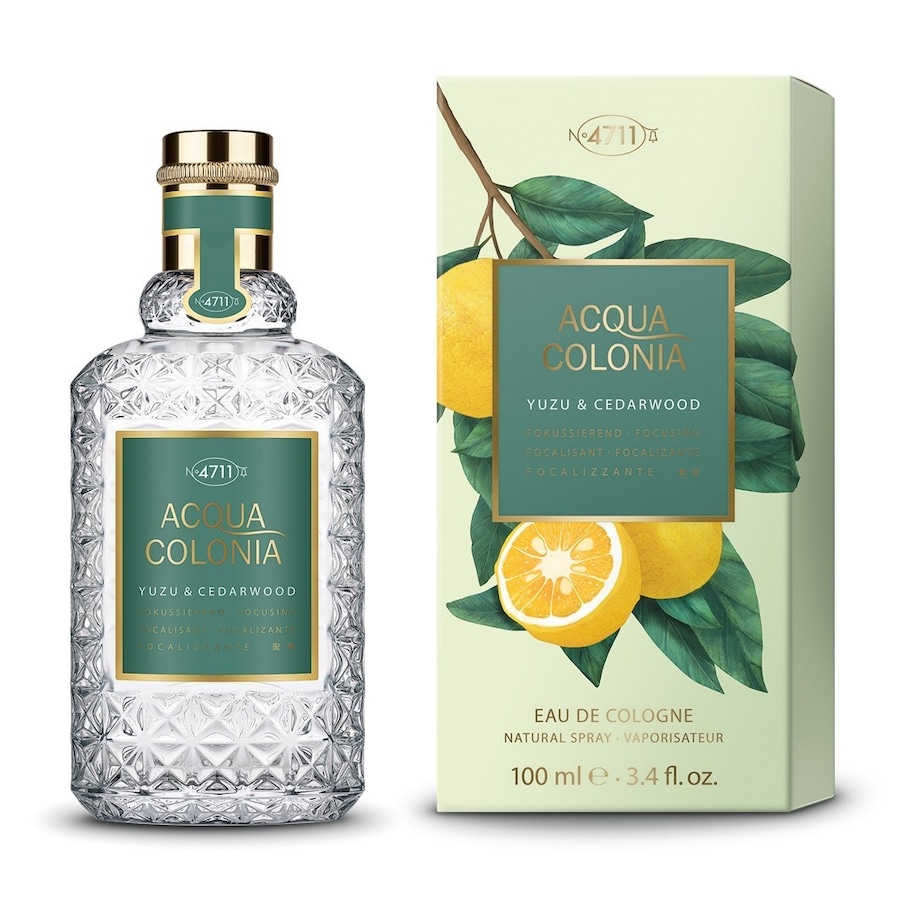4711 Acqua Colonia Yuzu & Cedarwood Woda kolońska 50 ml Cedarwood & Yuzu 100 ml