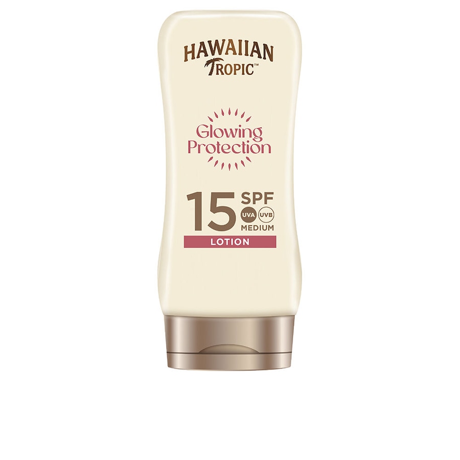 Hawaiian Tropic GLOWING PROTECTION ultra radiance sun lotion SPF15 Ochrona przeciwsłoneczna 180 ml