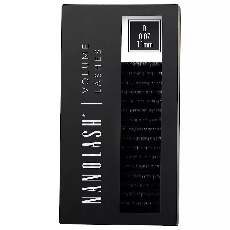 Nanolash Sztuczne rzęsy do przedłużania metodą objętościową 1 ct 1 szt.