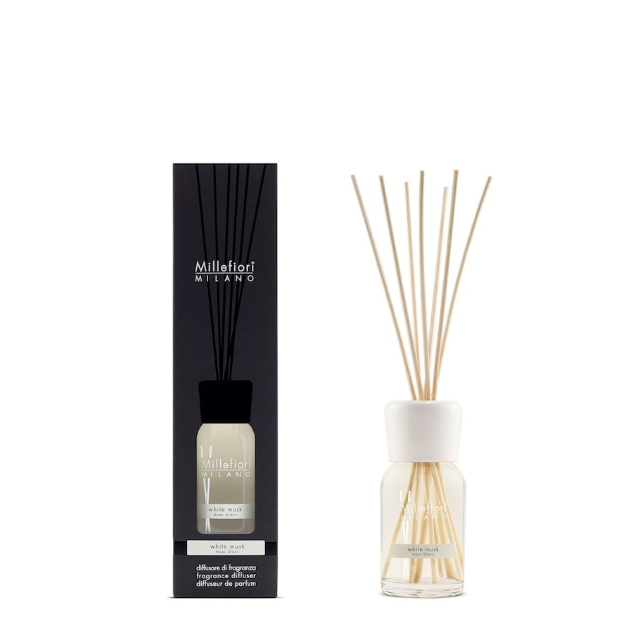 Millefiori Milano Stick Diffuser White Musk Dyfuzory zapachowe 100 ml