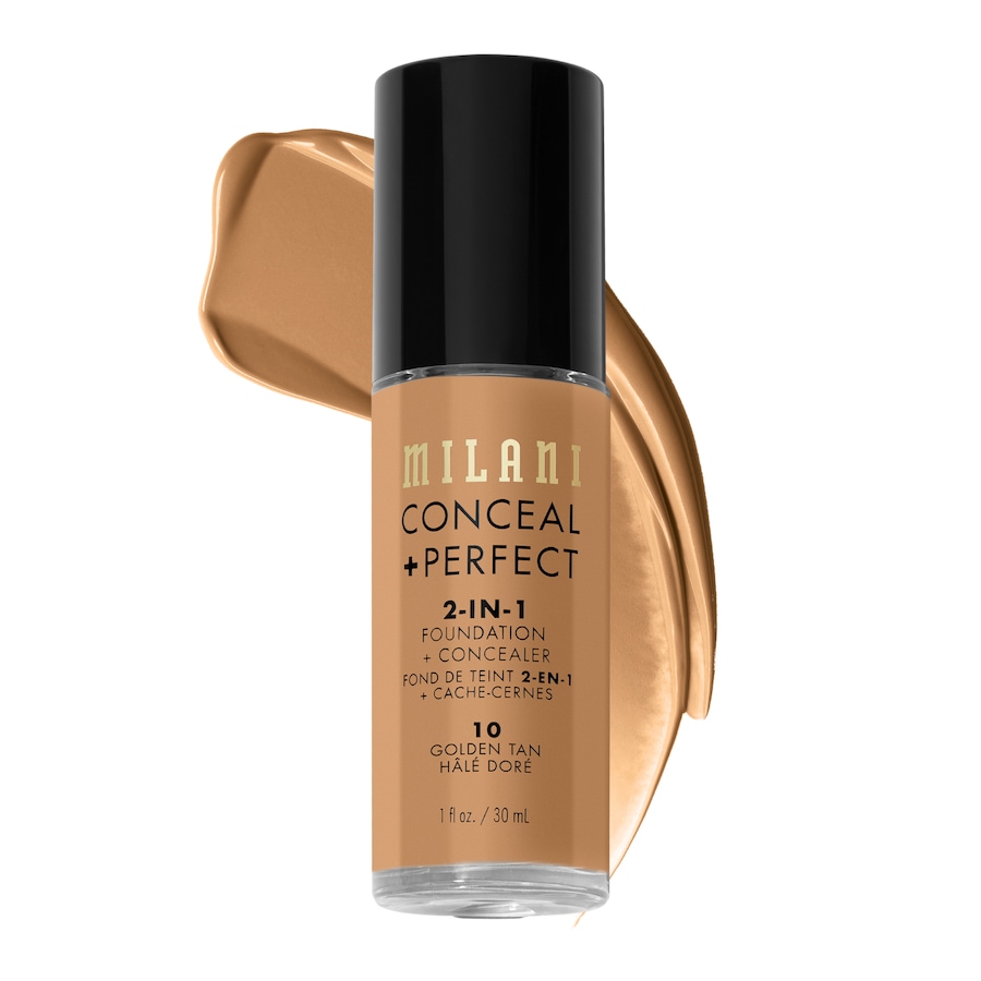 Milani Conceal + Perfect 2-in-1 Foundation + Concealer Podkłady 30 ml GOLDEN TAN