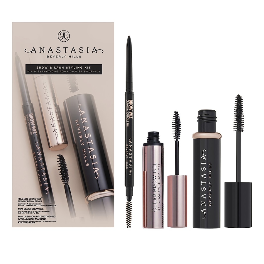 Anastasia Beverly Hills Brow & Lash Styling Kit Zestaw do stylizacji brwi i rzęs Zestawy i palety 1 ct SOFT BROWN