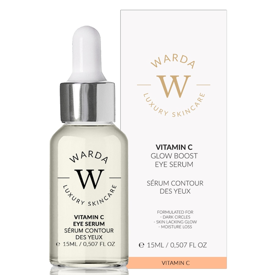 WARDA LUXURY SKINCARE Serum pod oczy z witaminą C Serum z witaminą c 15 ml Damski