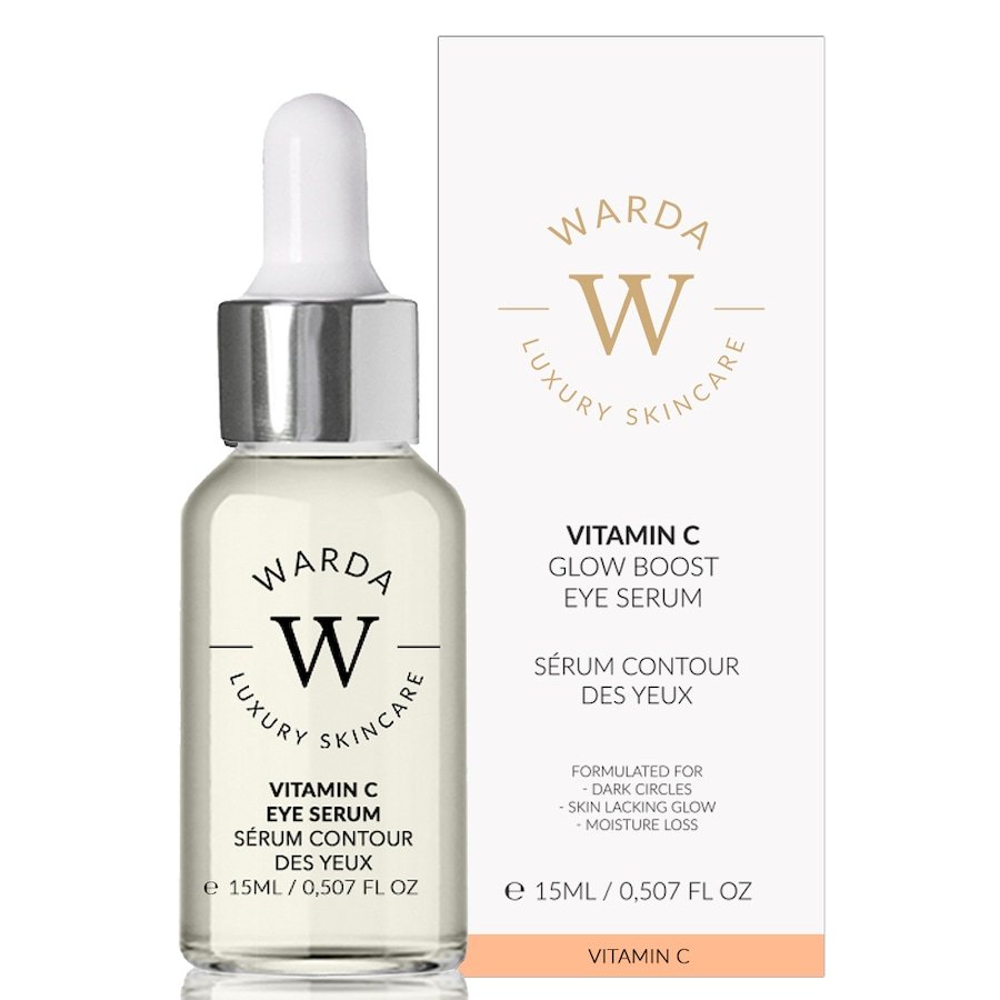 WARDA LUXURY SKINCARE Serum pod oczy z witaminą C Serum z witaminą c 15 ml Damski