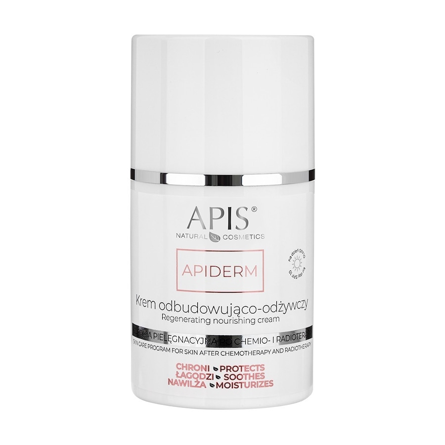 Apis APIDERMKrem odbudowująco-odżywczy na dzień SPF 10 / 50 ml Kremy do twarzy Damski