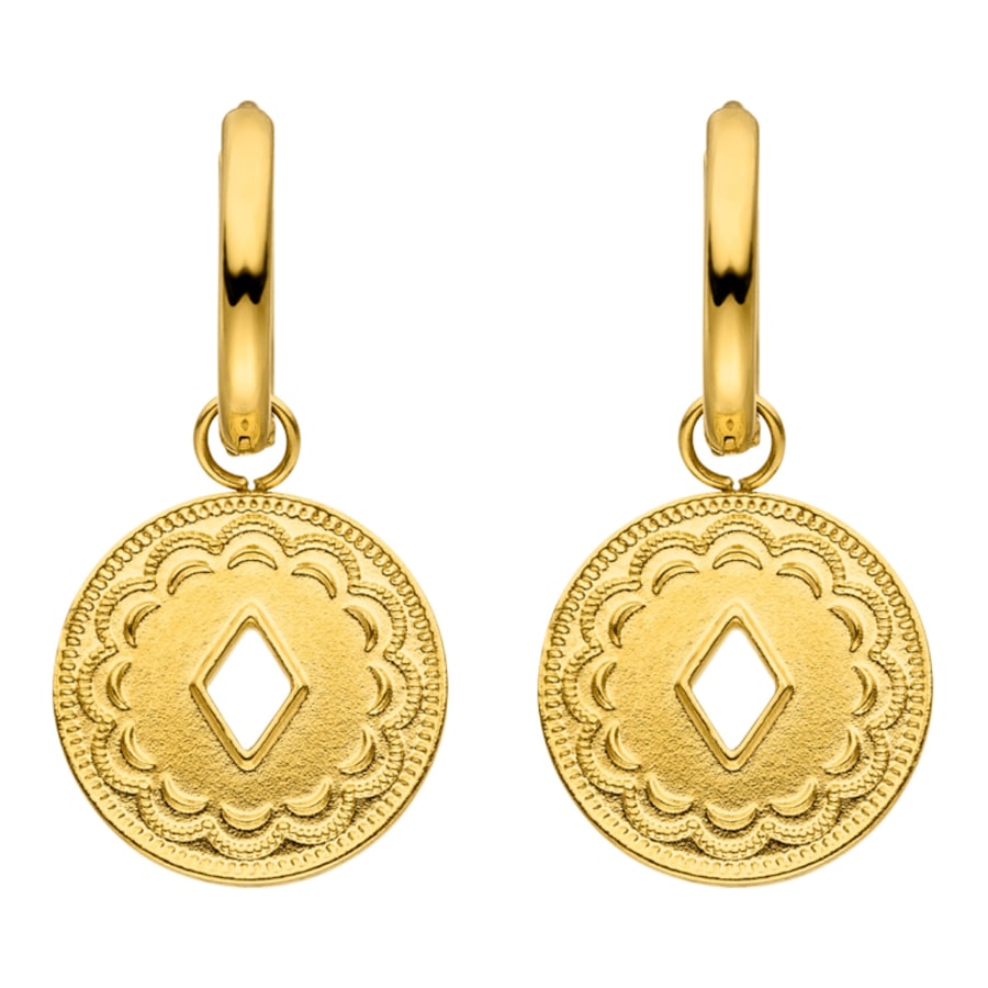 Purelei Purelei Kolczyki Lolani Kolczyki koła 1 ct Damski