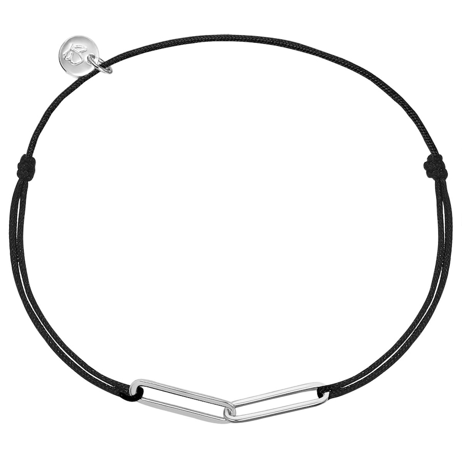 Glanzstücke München Bransoletka tekstylna srebro wysokiej próby srebrny Bransoletki 1 ct Damski