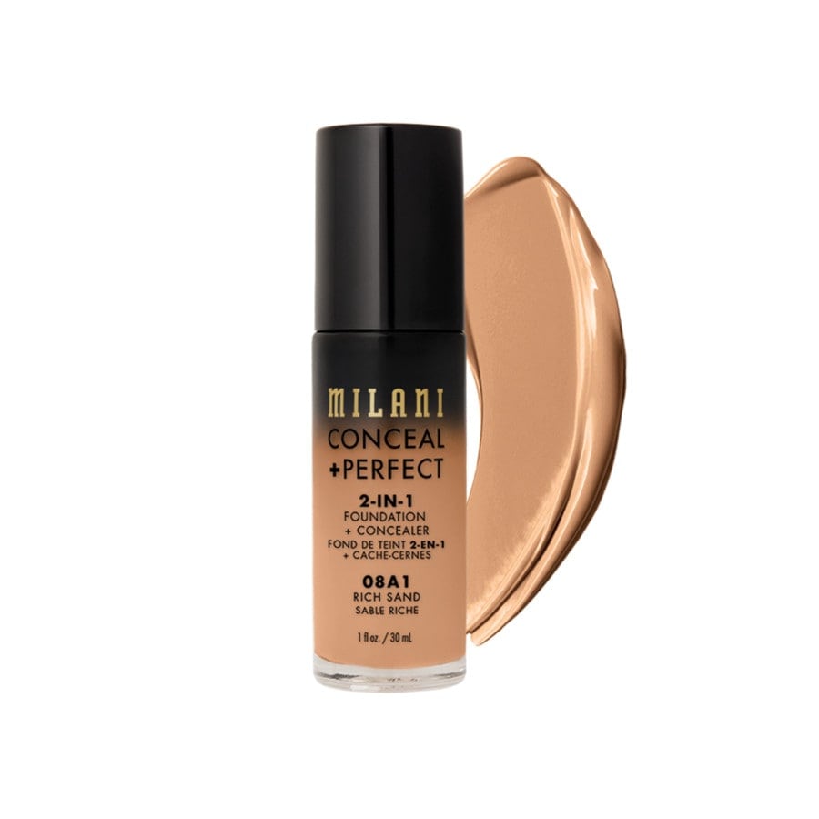 Milani Conceal + Perfect 2-in-1 Foundation + Concealer Podkłady 30 ml Rich Sand/ 08A1