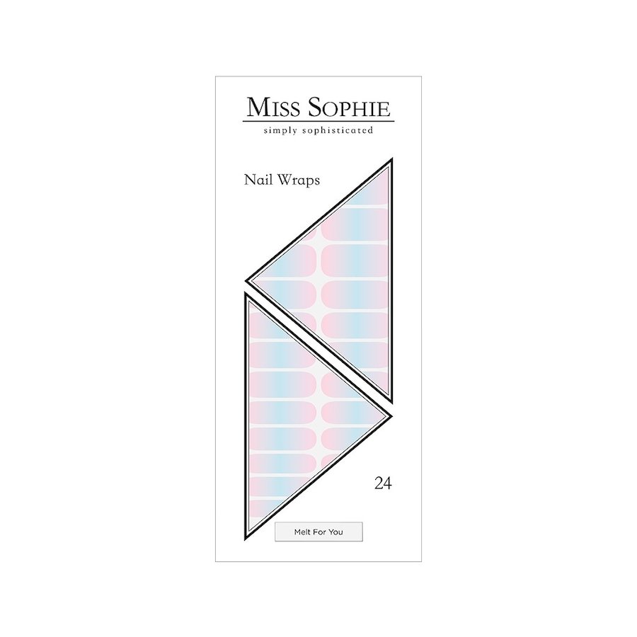 Miss Sophie's Melt for You Nail Wraps Stylizacja paznokci 24 ct 24 szt.
