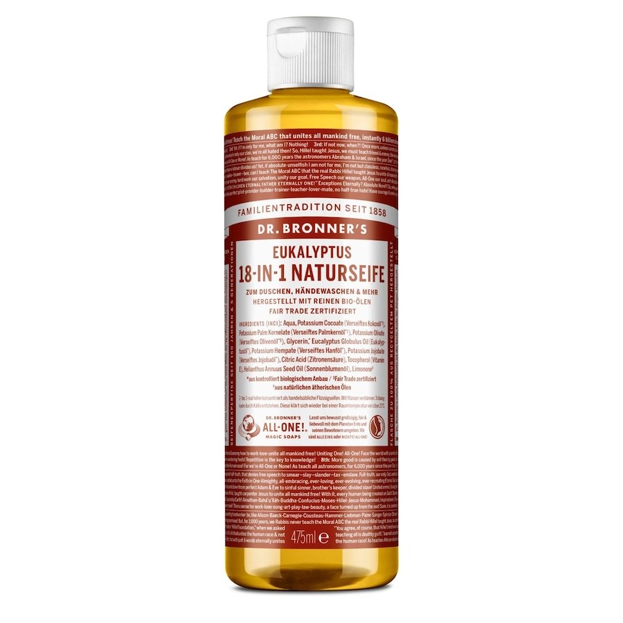 Dr. Bronner's Eucalyptus 18-in-1 Natural Soap Kąpiel 475 ml