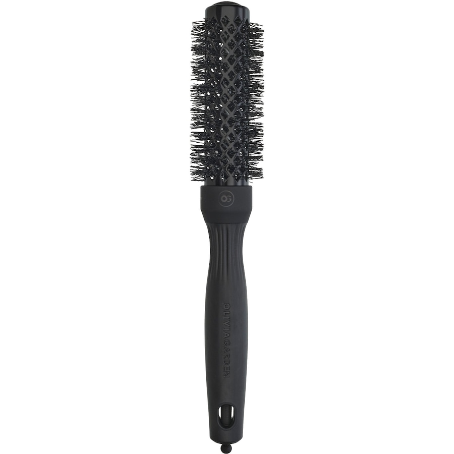 Olivia Garden EXPERT Expert Blowout Shine Wavy Black Okragłe szczotki do włosów 1 ct