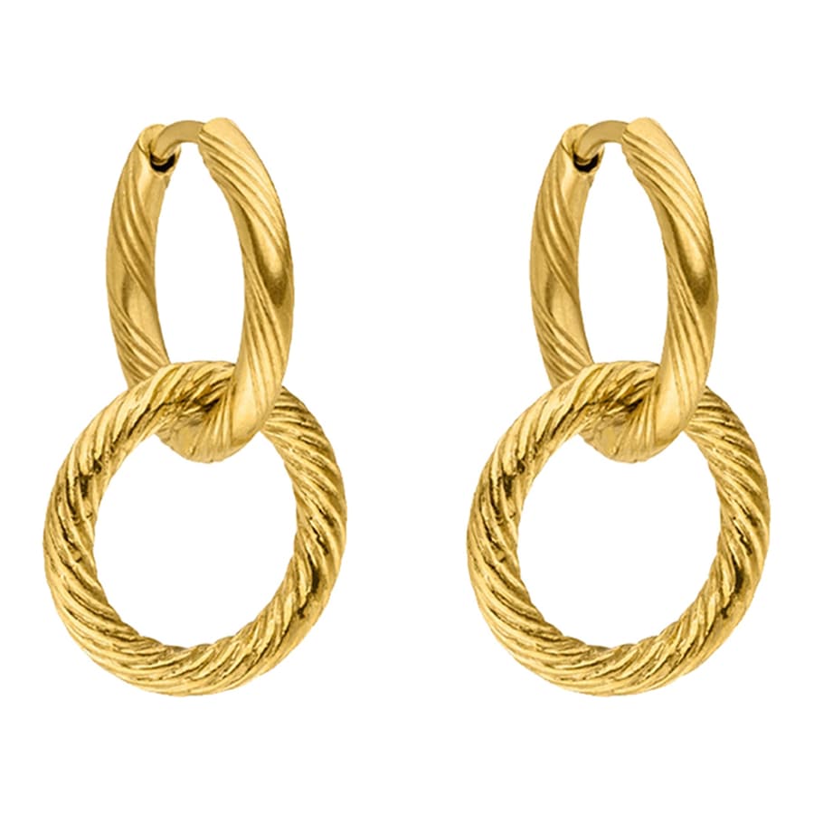 Purelei Purelei Kolczyki Kółka Kii Elua Kolczyki koła 1 ct Damski