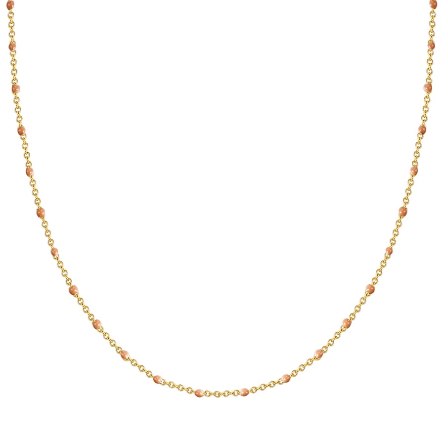 Glanzstücke München Naszyjnik srebrny srebro wysokiej próby żółte złoto Naszyjniki 1 ct Damski