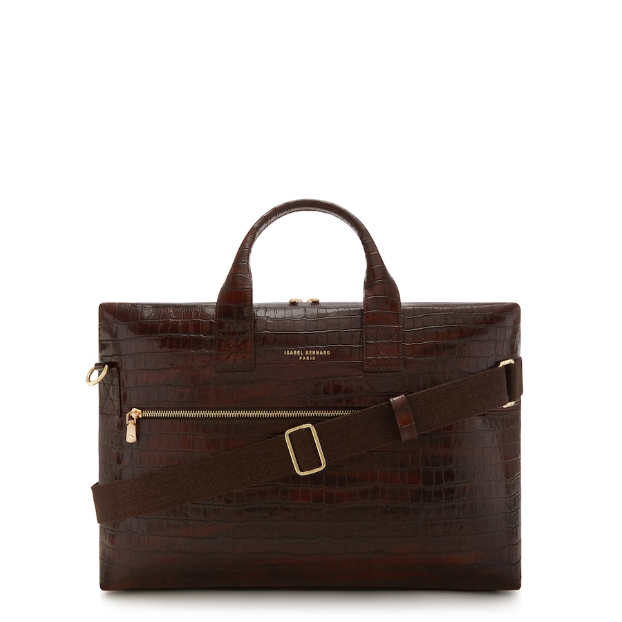 Isabel Bernard Torebka Isabel Bernard Honoré Anique brązowy - skóra Torebki 1 ct Damski