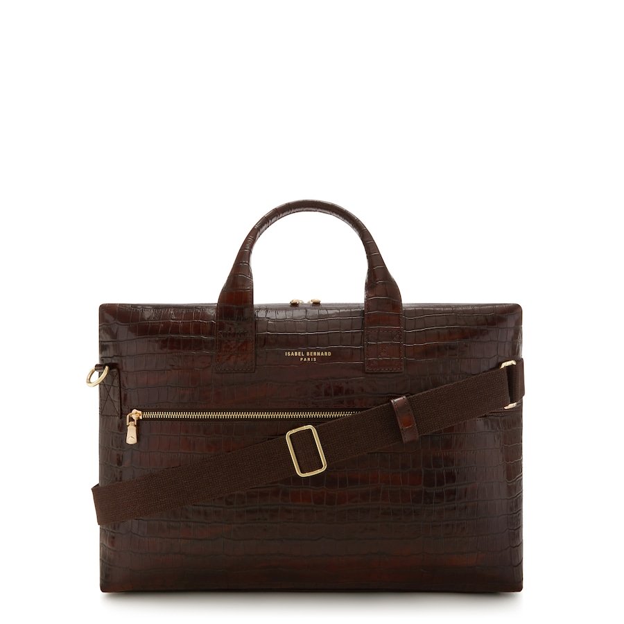 Isabel Bernard Torebka Isabel Bernard Honoré Anique brązowy - skóra Torebki 1 ct Damski