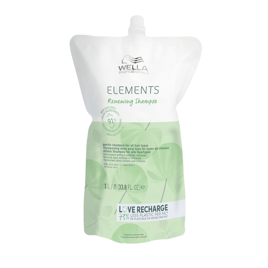 Wella Wella Professionals Elements, regenerujący szampon do włosów bez siarczanów i silikonów Szampony 1000 ml