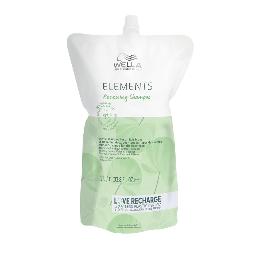 Wella Wella Professionals Elements, regenerujący szampon do włosów bez siarczanów i silikonów Szampony 1000 ml