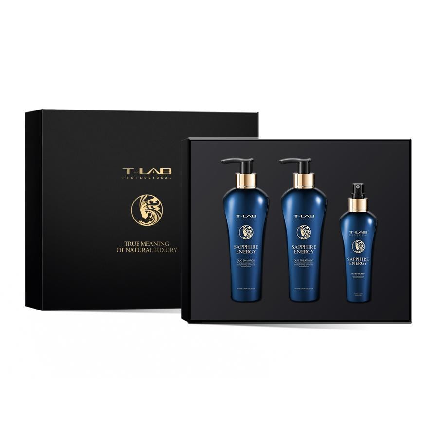T-LAB PROFESSIONAL Sapphire Energy Ritual set Zestawy do włosów 1 ct