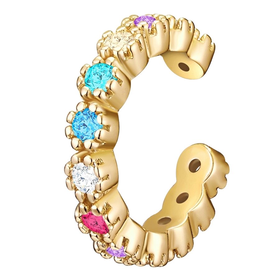 Glanzstücke München Kolczyki z Srebro wysokiej próby w Żółte złoto 1 ct Damski