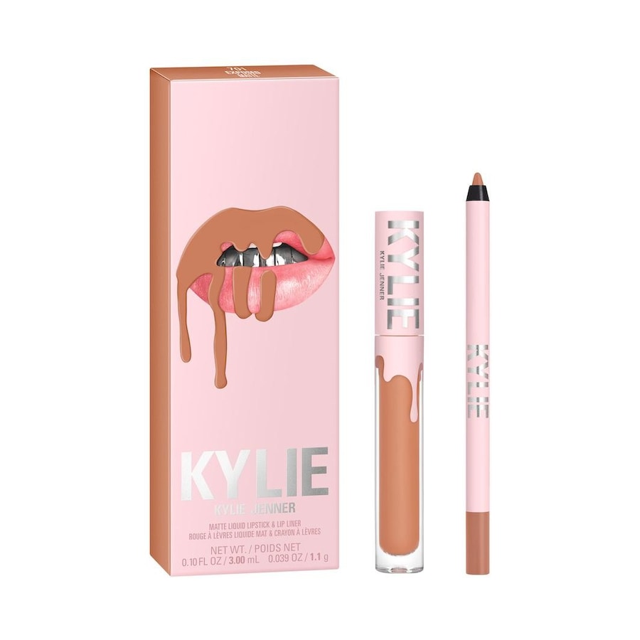 KYLIE COSMETICS Kylie Cosmetics Matte Lip Kit Zestawy do makijażu ust 4,25 g 701 – Exposed