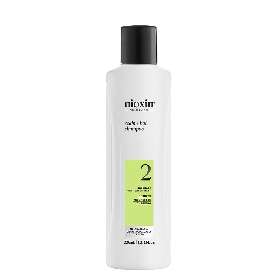 Nioxin Nioxin System 2 szampon oczyszczający do włosów naturalnych, mocno przerzedzonych, 300 ml Szampony