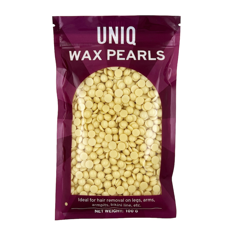 UNIQ UNIQ Pearl Wax twardy wosk perłowy 100g Golarki i depilatory Jasnobrązowy