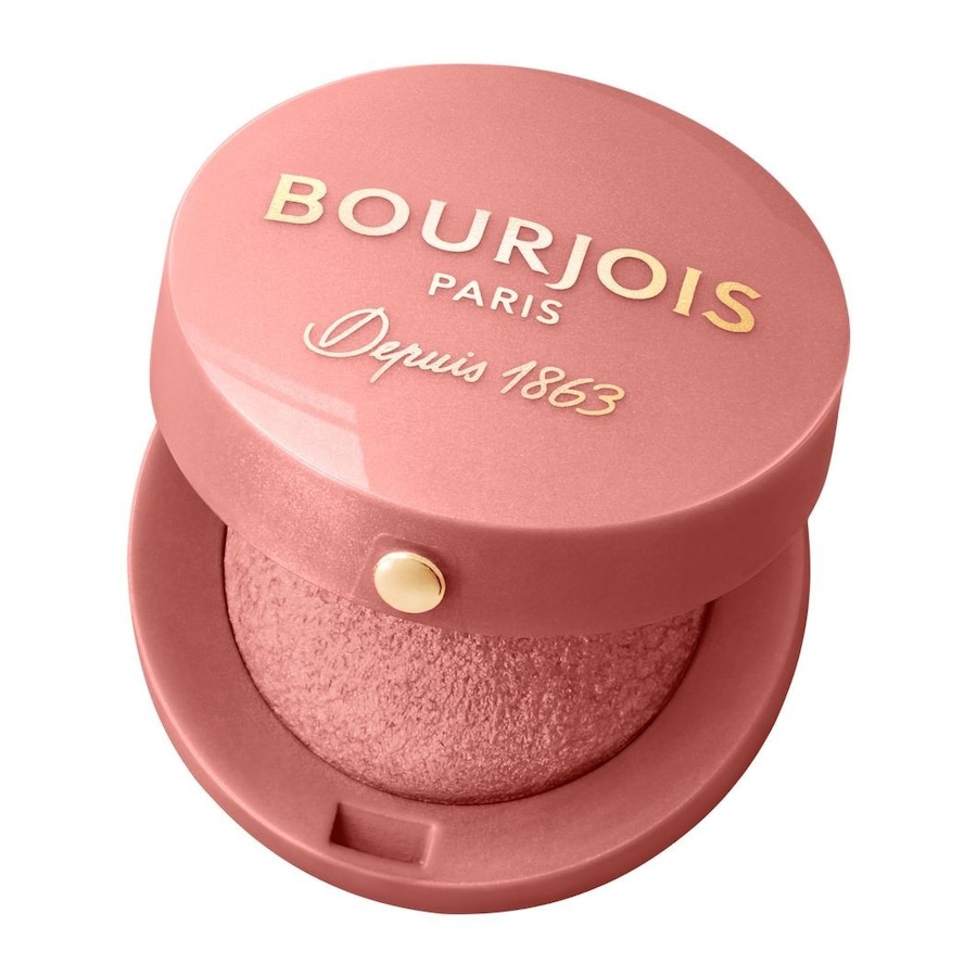 Bourjois Bourjois Little Round Pot trwały róż do policzków z lusterkiem i pędzelkiem nr 17 Rose Poupée, 2g Róż do policzków 33 - GOLDEN LILAC