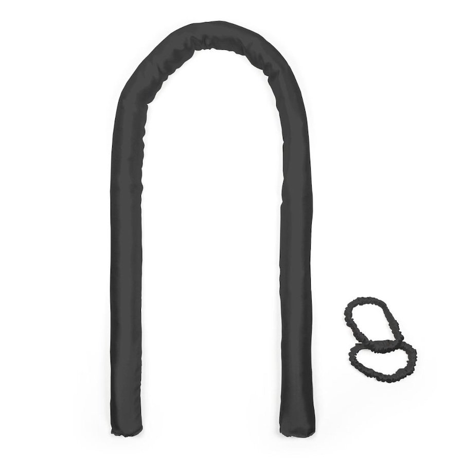 So fluffy Jedwabny wałek do kręcenia włosów Paski do spodni 1 ct Biały