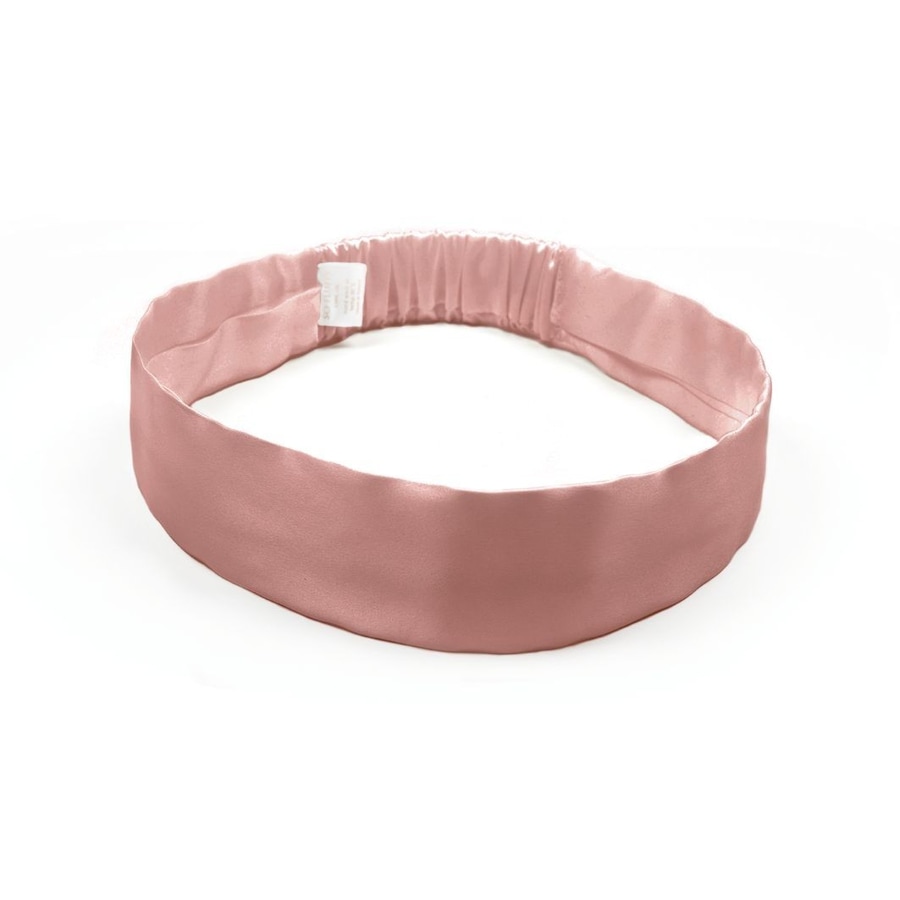 So fluffy Jedwabna opaska Jane- pudrowy róż Opaski do włosów 1 ct
