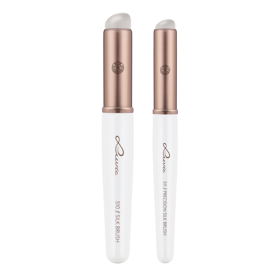 Luvia Silk Brush Duo - Elegance Zestawy pędzli do makijażu 1 ct 1 szt.