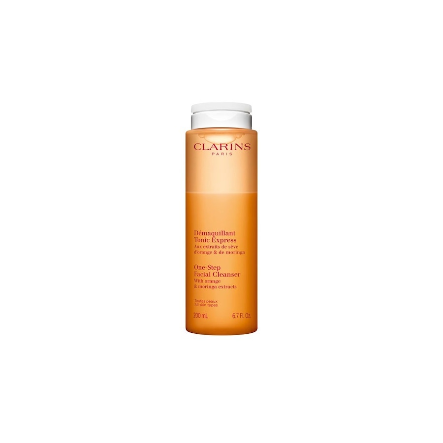 Clarins Dwufazowy Płyn do Demakijażu One-Step Facial Cleanser Demakijaż oczu 200 ml