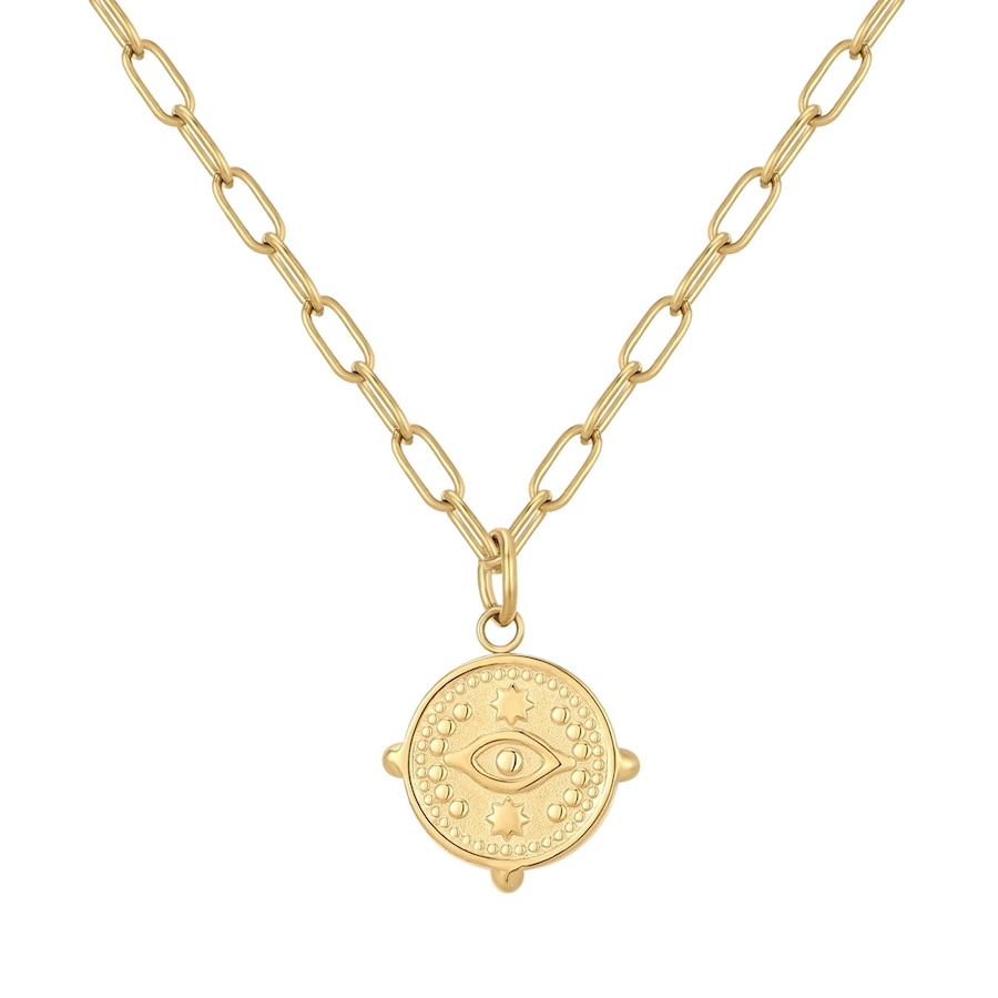 EASTSIDE Łańcuszek Stal nierdzewna Żółte złoto Naszyjniki 1 ct Damski