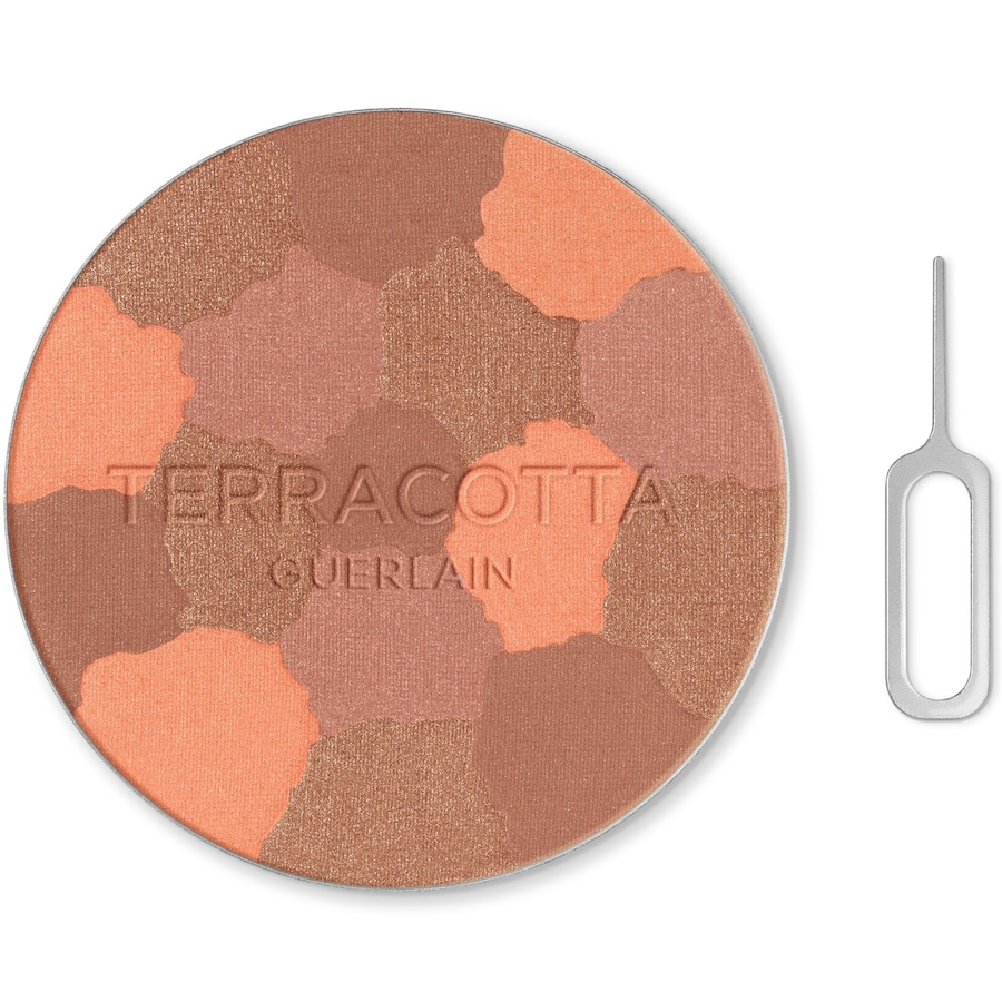 Guerlain Terracotta Light Puder z 96% składników pochodzenia naturalnego Wkład wymienny Konturowanie twarzy 10 g 05 Deep Warm
