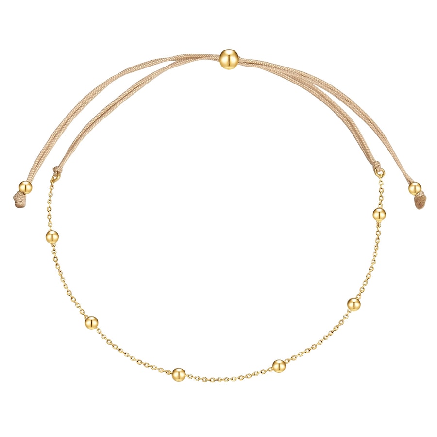 Glanzstücke München Bransoletka z Srebro wysokiej próby w Żółte złoto Bransoletki 1 ct Damski