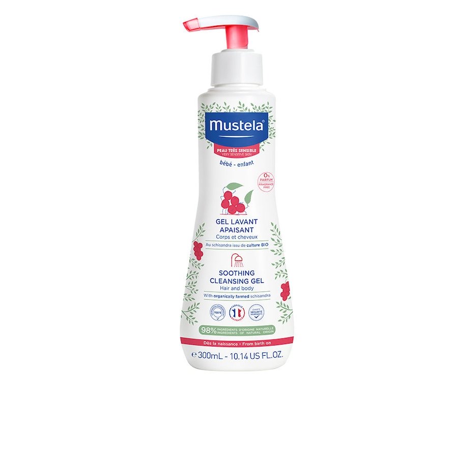Mustela Komfortowy żel do kąpieli BABY-CHILD Żele i mydła do mycia dla niemowląt 300 ml