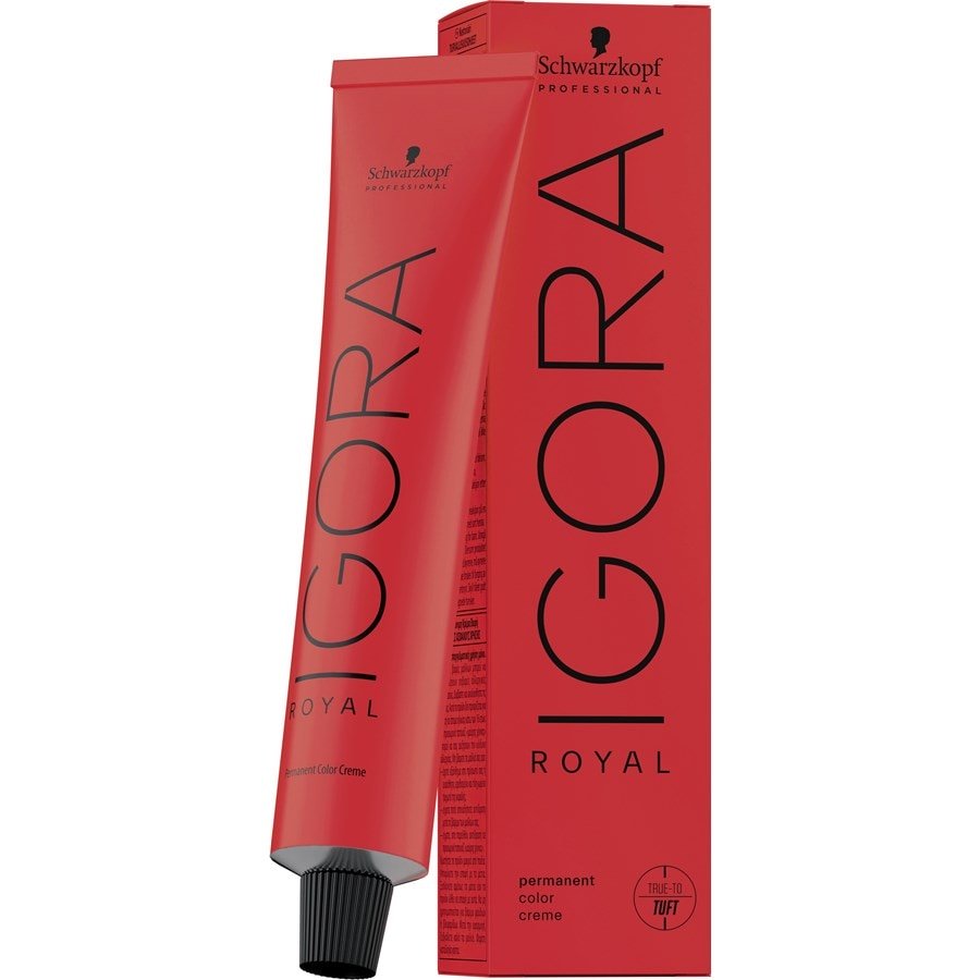 Schwarzkopf Professional Chłodzi Krem trwale barwiący Tonery do włosów 60 ml Czarny