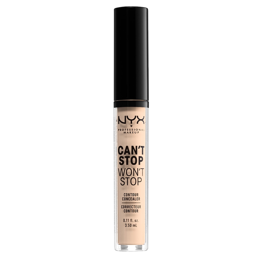 NYX Professional Makeup Ślub Can't Stop Won't Stop Contour Concealer Korektor do konturowania Korektory 3,5 ml 4 - LIGHT IVORY