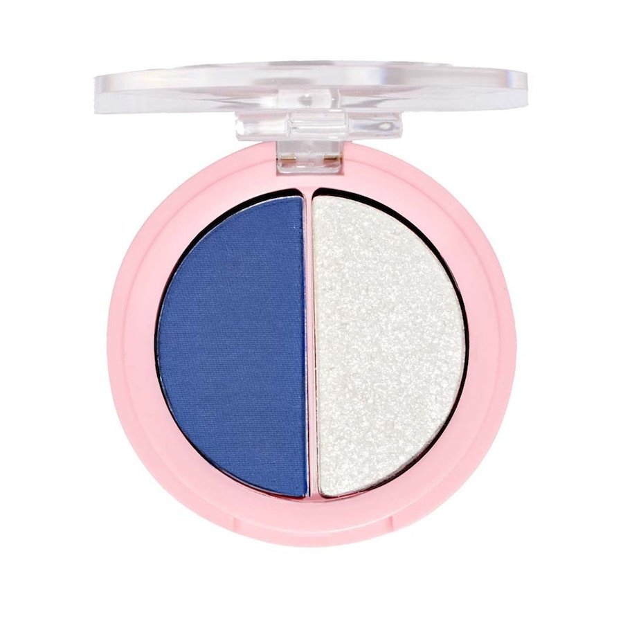 KimChi Chic Beauty Glazed 2 Go Cienie do powiek 2,8 g MATTE ROYAL+SILVER SHIMMERQUATRE