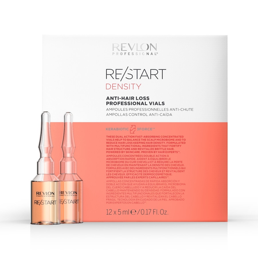 Revlon Professional Restart DENSITY Anti-Hair Loss Professional Vials Olejki i serum do włosów 100 ml