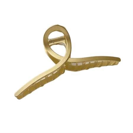 SOHO SOHO spinka klamra do włosów metalowy węzeł Klamry i spinki do włosów 1 ct Jasnobrązowy