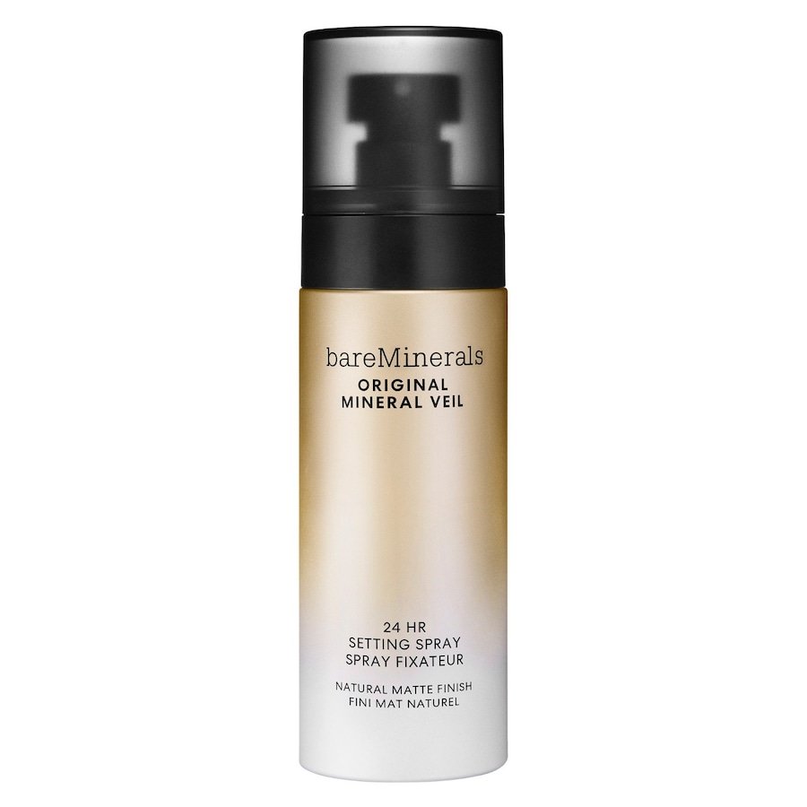 bareMinerals Original Mineral Veil 24HR Natural Matte Setting Spray Utrwalacz do makijażu 100 ml TRANSPARENT