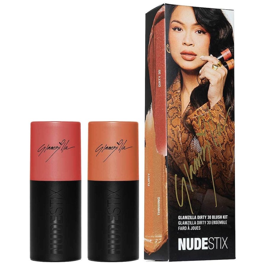 Nudestix THE GLAMZILLA DIRTY 30 BLUSH KIT Róż do policzków 1 ct